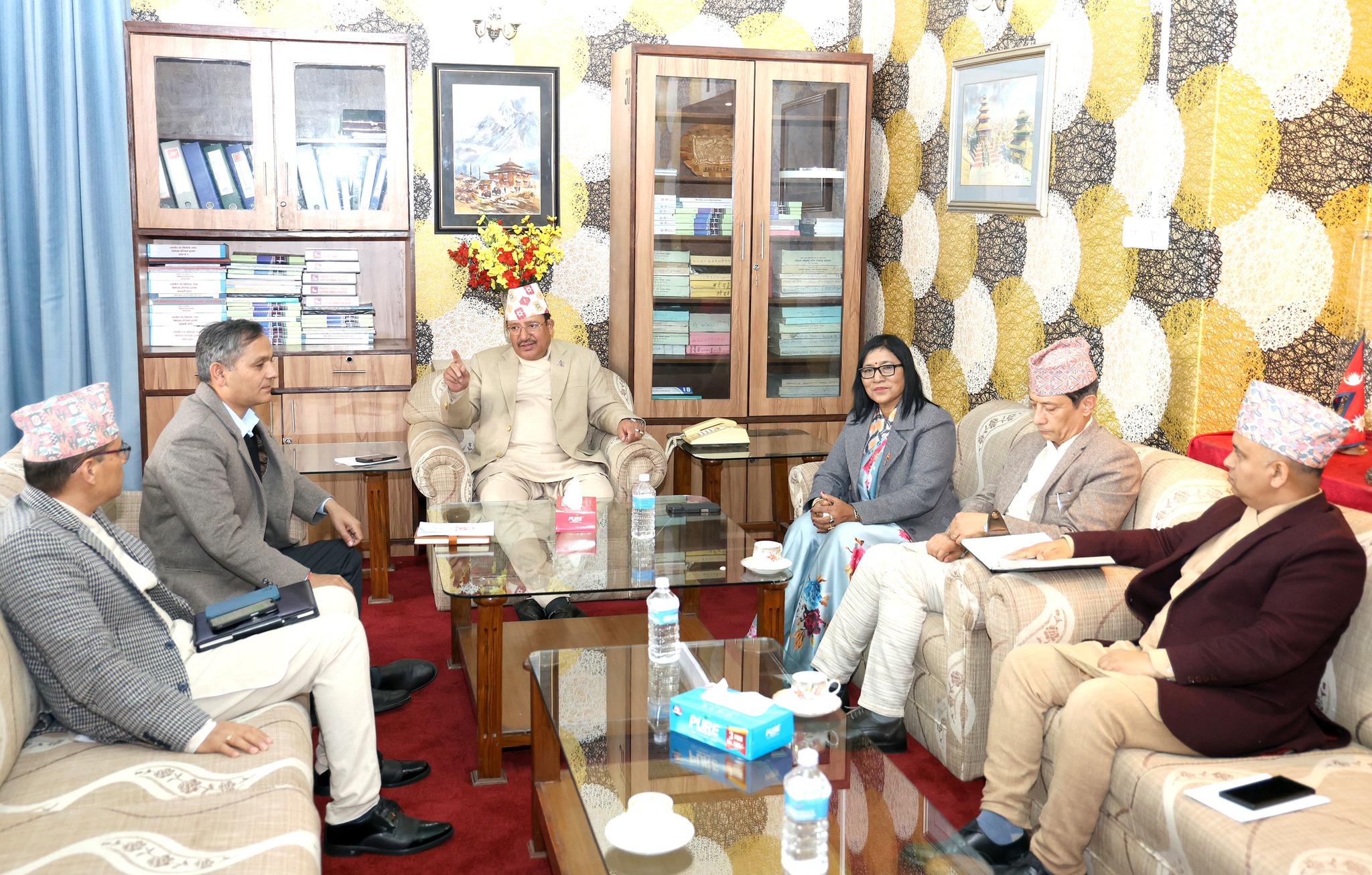 निर्वाचन केन्द्रित सुरक्षा व्यवस्थापनसम्बन्धी छलफल