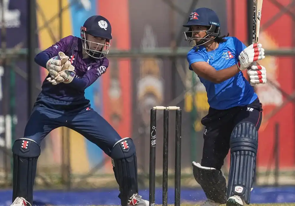 नेपाली महिला क्रिकेट टिमको अभ्यास खेलमा लगातार दोस्रो हार