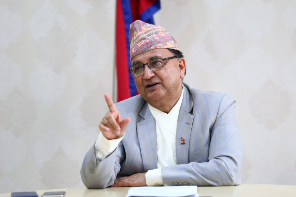 काठमाण्डु-५ मा एमालेबाट ईश्वर पोखरेल एकल सिफारिस