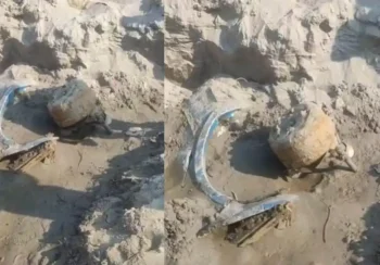 त्रिशूलीमा भेटिएको बसको आज पनि उत्खनन