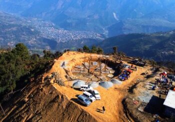 ‘ब्लु हिल’मा पर्यटकीय पूर्वाधार निर्माण गरिँदै