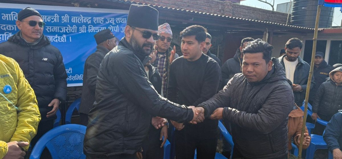 बालेन संखुवासभामा, रास्वपाको चुनाव चिन्हमा मत दिन अपील