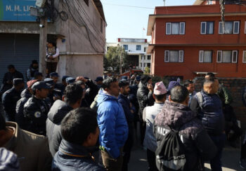 कांग्रेस कार्यालय सानेपामा तनाव, ठूलो संख्यामा सुरक्षाकर्मी परिचालन