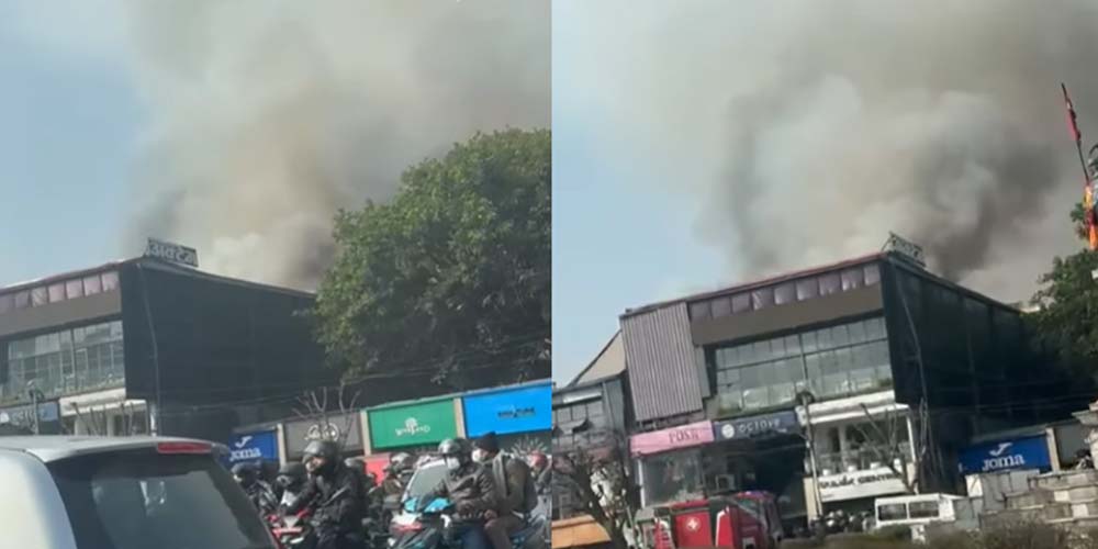 दरबारमार्गस्थित क्लबको आगलागी नियन्त्रणमा