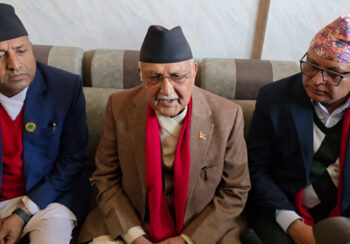 निर्वाचन आयोगमाथि प्रश्न उठ्न थाल्यो, शान्ति सुरक्षा अझै कायम हुन सकेको छैन : ओली