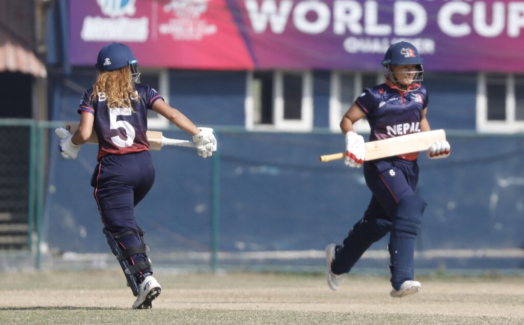 महिला टी–२० विश्वकप ग्लोबल छनोट : नेपाल स्कटल्यान्डसँग पराजित