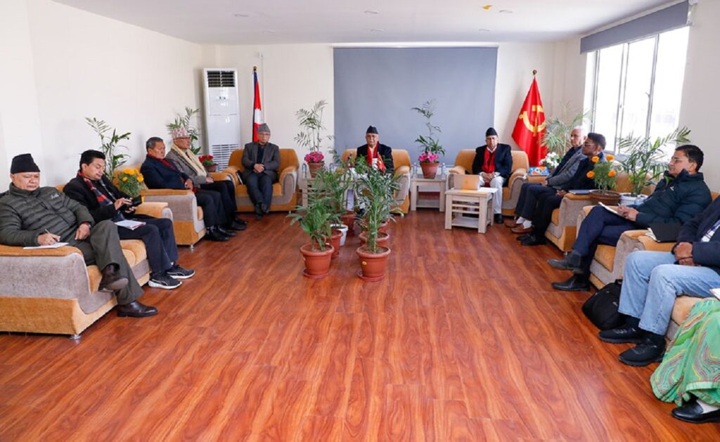 एमाले केन्द्रीय कमिटी बैठक बस्दै, यी हुन एजेन्डा