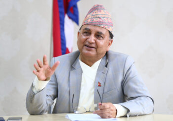 राष्ट्रिय हित र स्वाभिमानमा केन्द्रित घोषणापत्र ल्याउनेछाैँ : ईश्वर पोखरेल