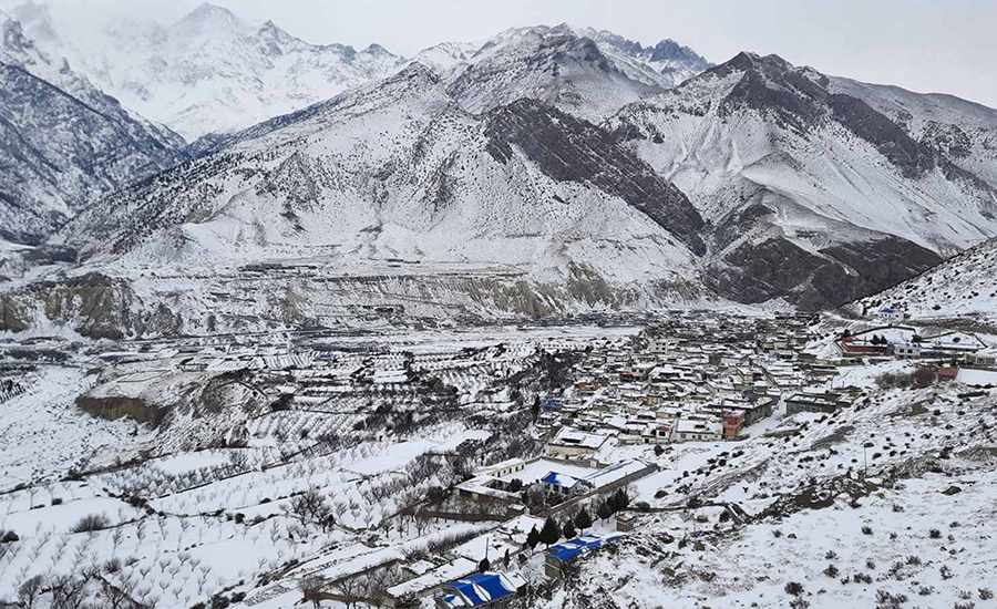 माइनस डिग्री मुस्ताङको चिसोमा निर्वाचन सरगर्मी