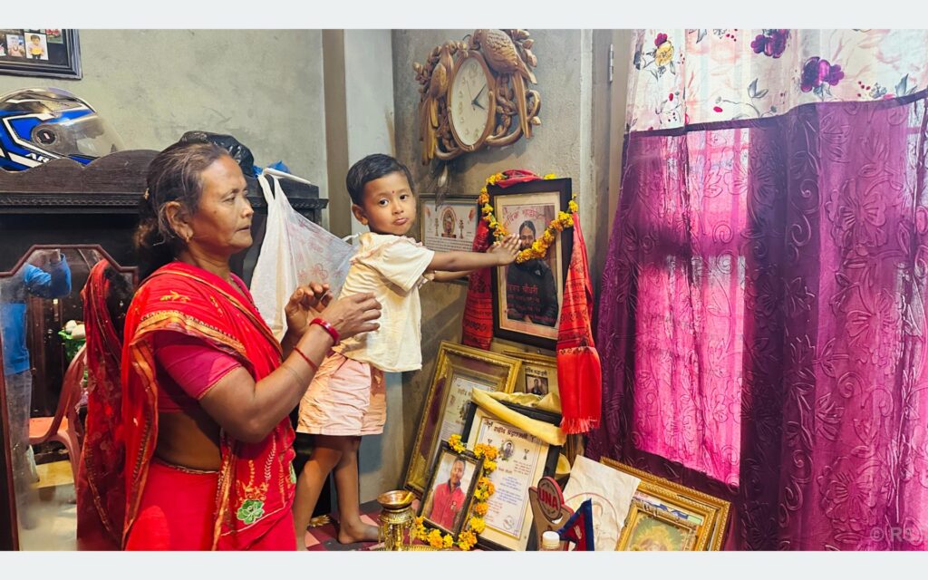 सहिद पुत्री दिवान्सीले दिनदिनै सोधिन्, ‘मम्मी, बाबा खोइ ?’